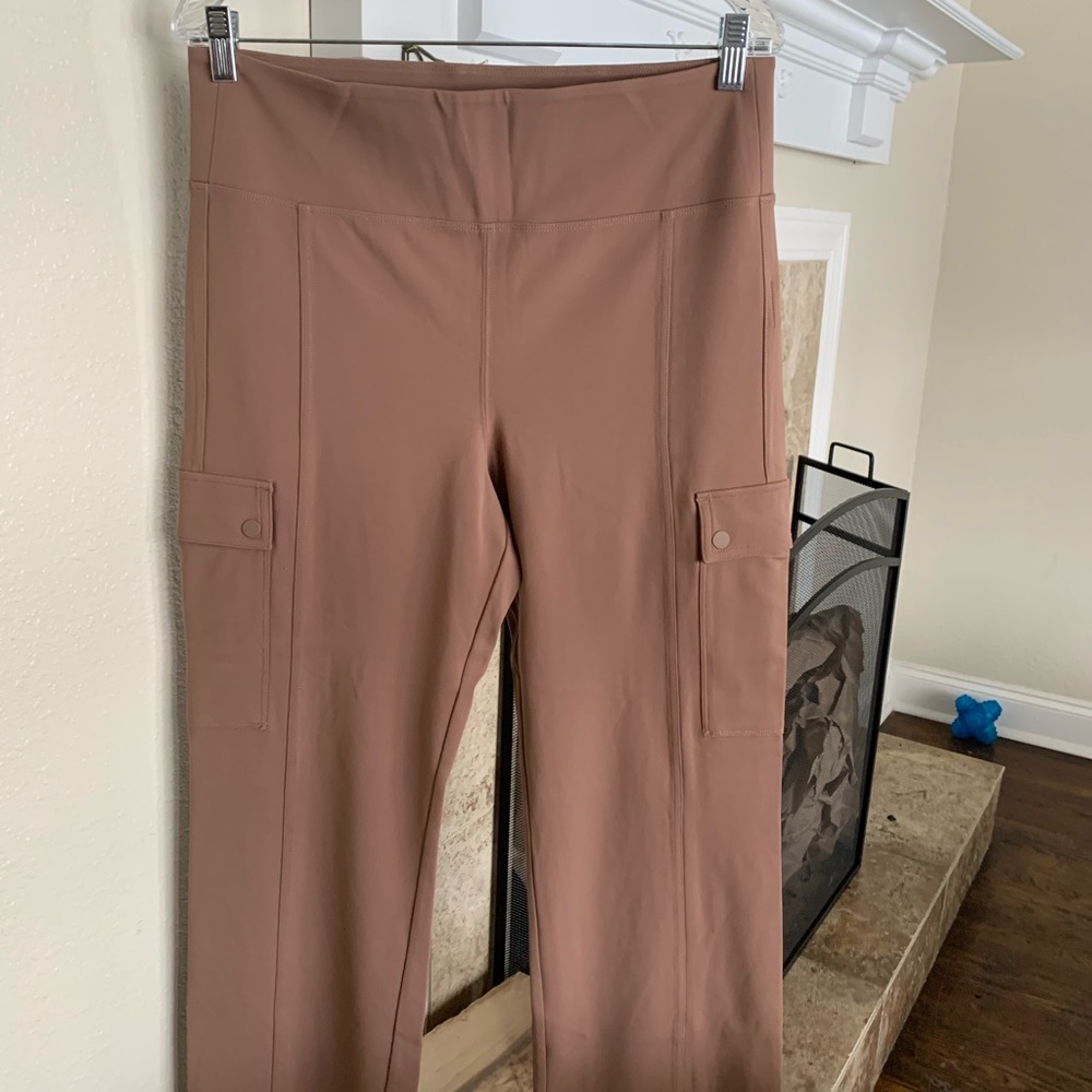 Athleta Brown Straight Leg Pants